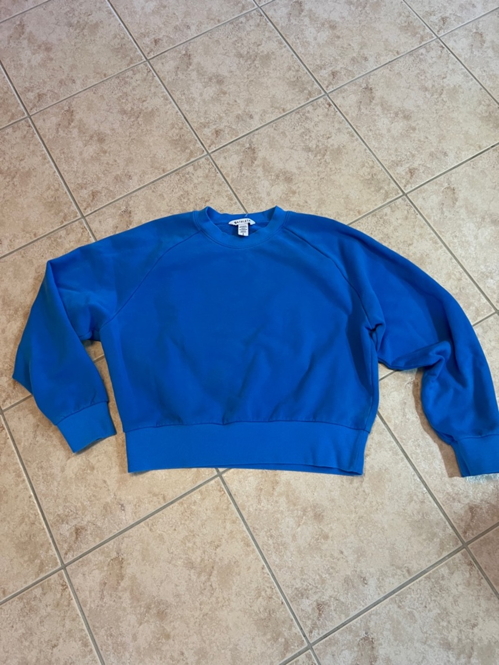 Athleta Royal Blue Crewneck Sweatshirt